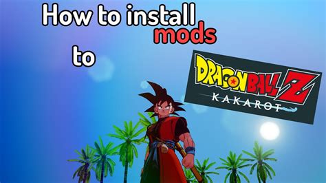 kakarot mods|how to install kakarot mods.